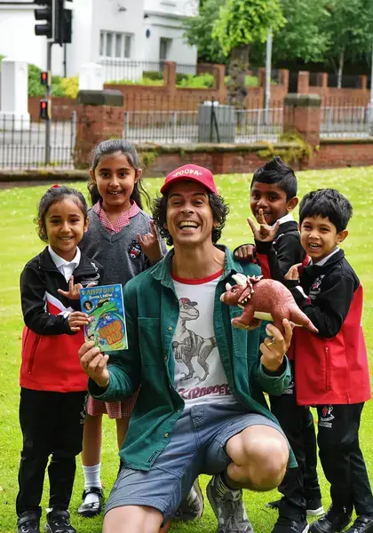 CBeebies Star Brings Dino-mite Fun to WGS!
