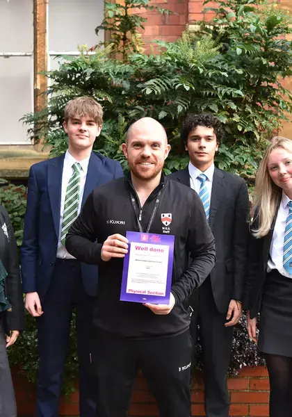 WGS DofE Provision celebrates triple triumph