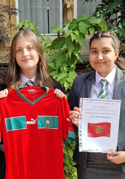 Students Raise Money For Morocco Earthquake Appeal
