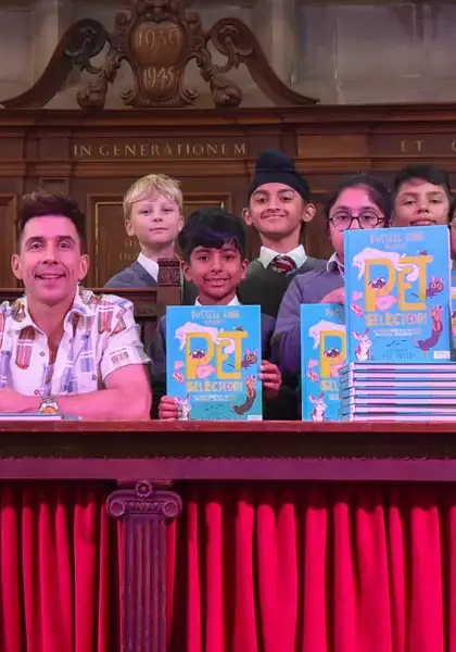 Russell Kane visits Wolverhampton Grammar School