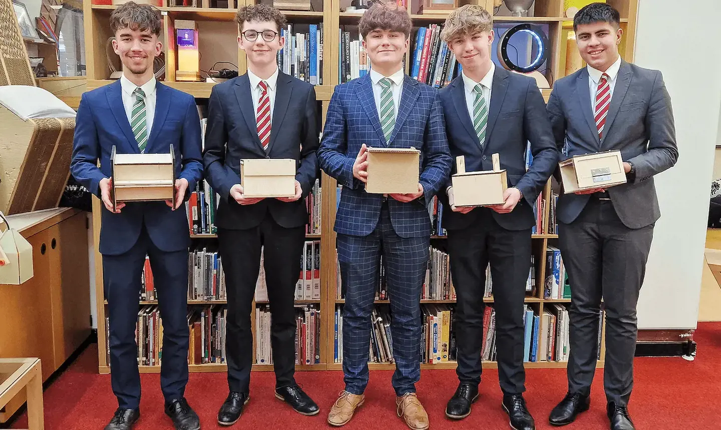 Industrial Cadets at Wolverhampton Grammar School